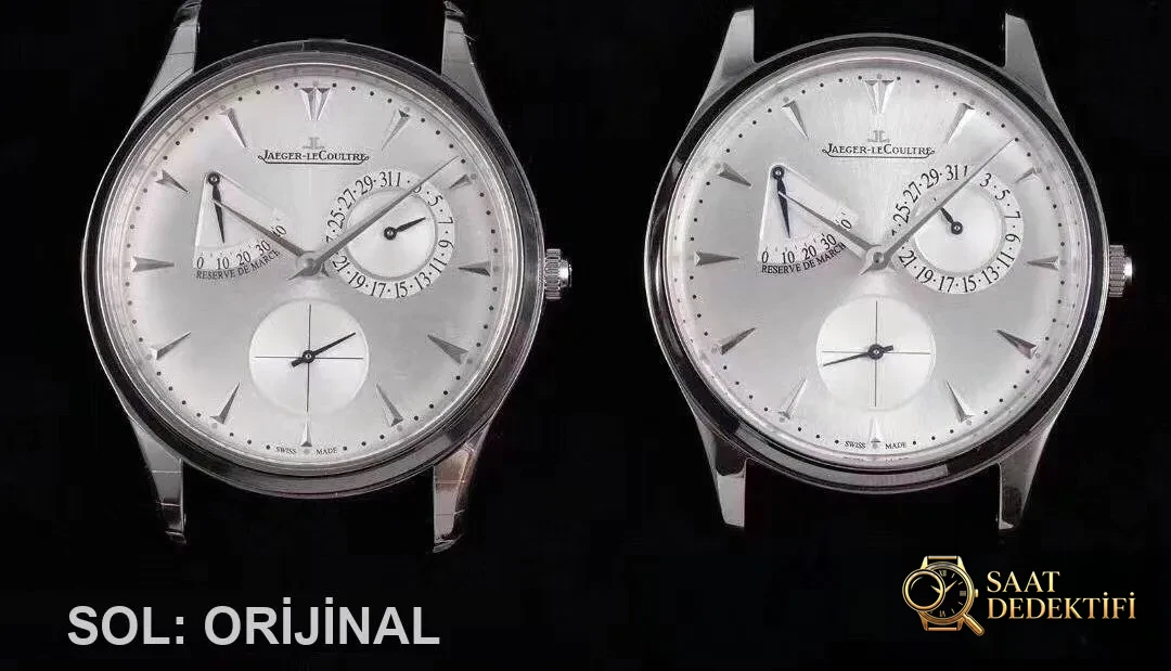 Gerçek-replika karşılaştırması: AZ Factory Joker — Jaeger-LeCoultre Master serisi 1378420 saat - Arka Kapak ve Mekanizma Detayı