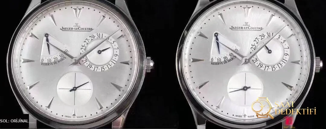 Gerçek-replika karşılaştırması: AZ Factory Joker — Jaeger-LeCoultre Master serisi 1378420 saat - Bilezik, Toka ve Klips Mekanizması