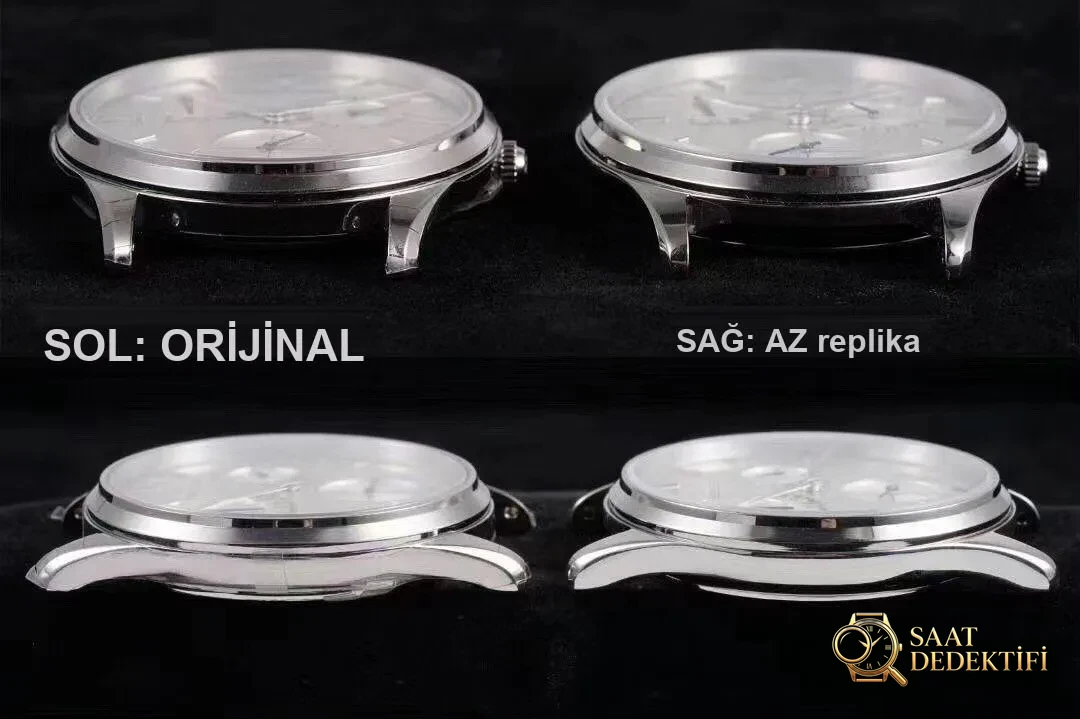 Gerçek-replika karşılaştırması: AZ Factory Joker — Jaeger-LeCoultre Master serisi 1378420 saat - Bilekte Duruş ve Kasa Orantısı