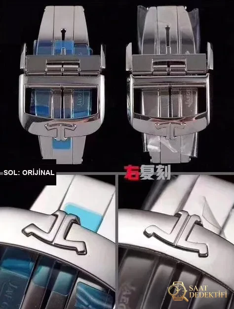 Gerçek-replika karşılaştırması: AZ Factory Joker — Jaeger-LeCoultre Master serisi 1378420 saat - Tepe Kilit Mekanizması ve Conta Yapısı