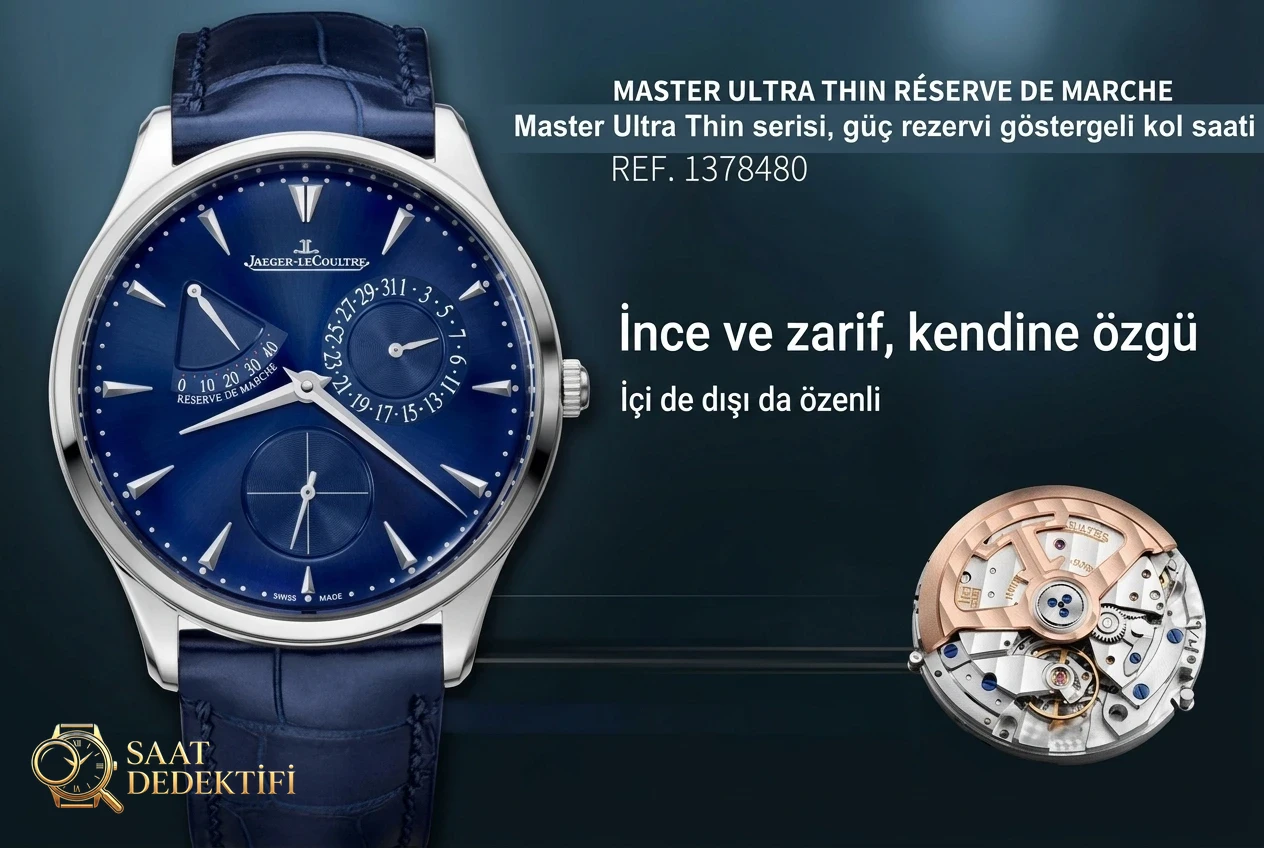 Gerçek-replika karşılaştırması: AZ Factory Joker — Jaeger-LeCoultre Master serisi 1378420 saat - Balans Çarkı ve Zemberek Aksamı