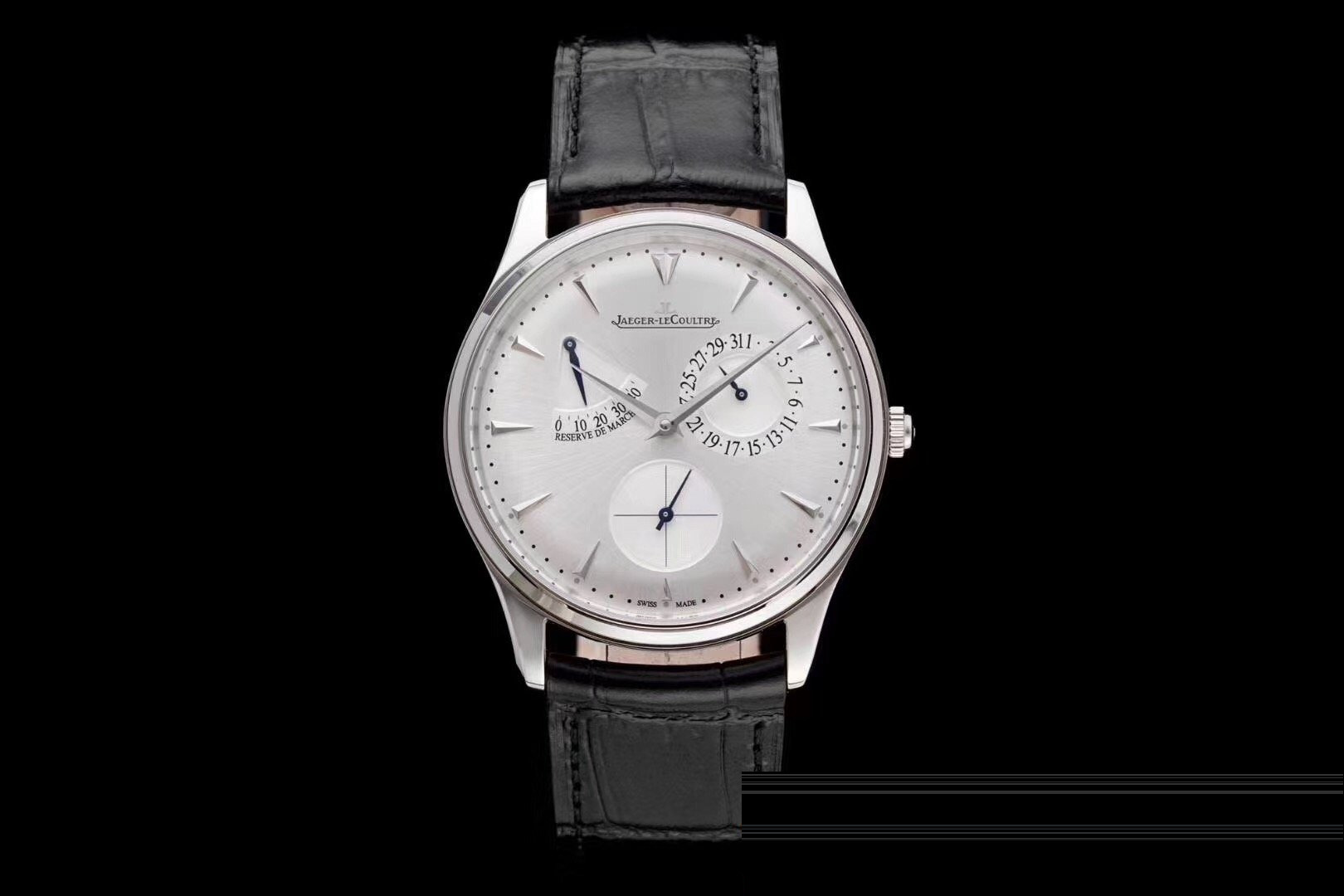 Gerçek-replika karşılaştırması: AZ Factory Joker — Jaeger-LeCoultre Master serisi 1378420 saat — 28. fotoğraf