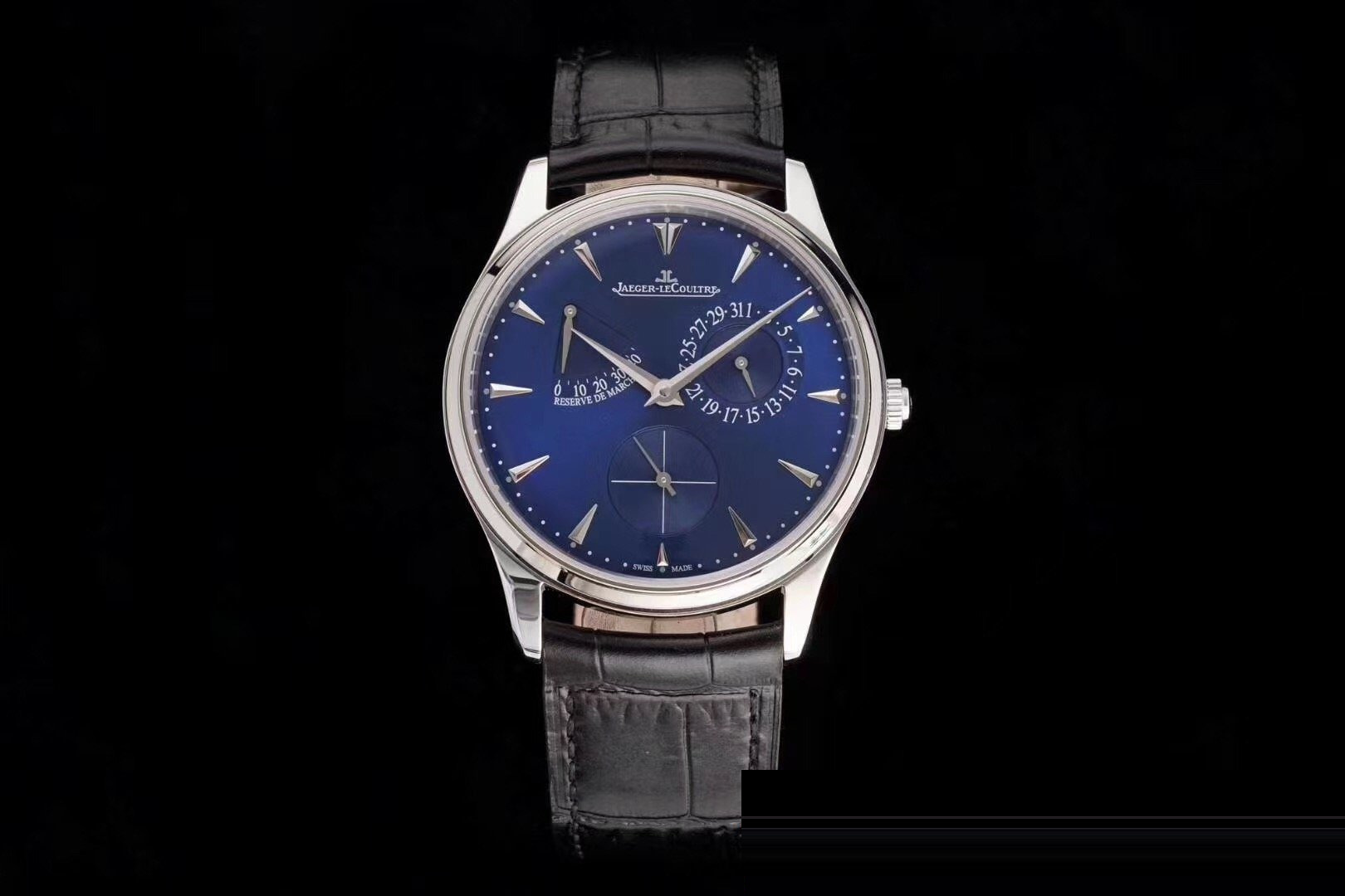 Gerçek-replika karşılaştırması: AZ Factory Joker — Jaeger-LeCoultre Master serisi 1378420 saat — 29. fotoğraf