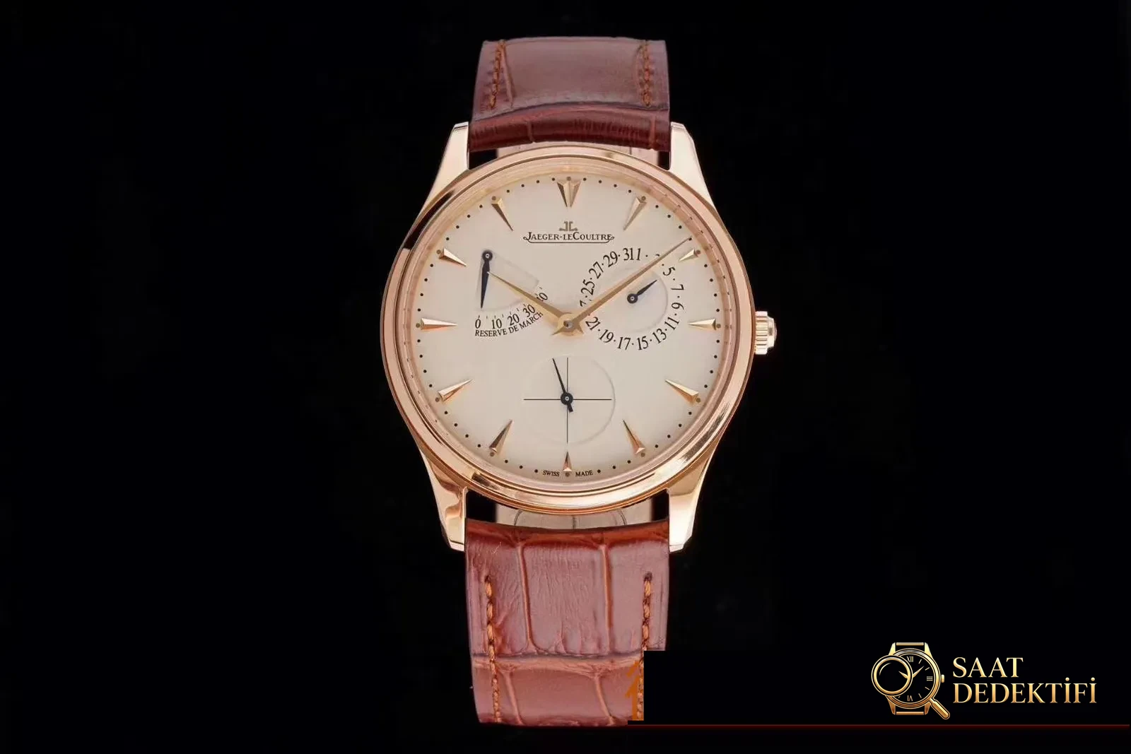 Gerçek-replika karşılaştırması: AZ Factory Joker — Jaeger-LeCoultre Master serisi 1378420 saat - Kasa Ağırlık ve Denge Orantısı