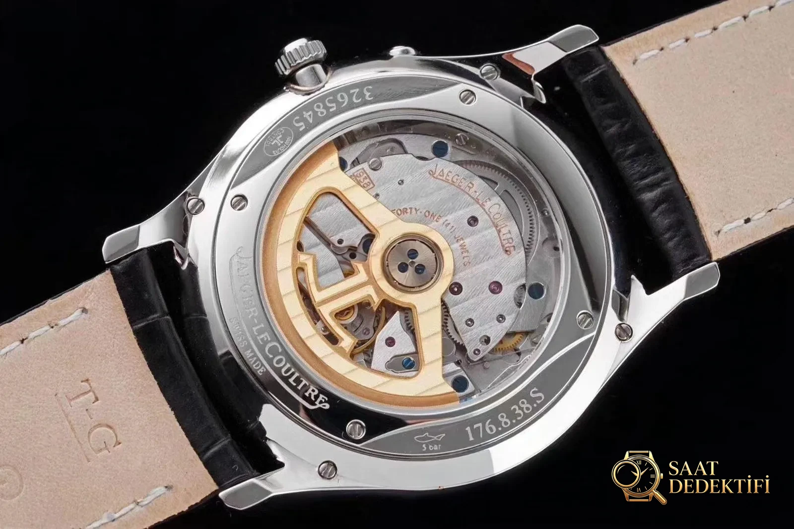 Gerçek-replika karşılaştırması: AZ Factory Joker — Jaeger-LeCoultre Master serisi 1378420 saat - Çelik Bilezik Esneme ve Tolerans Testi
