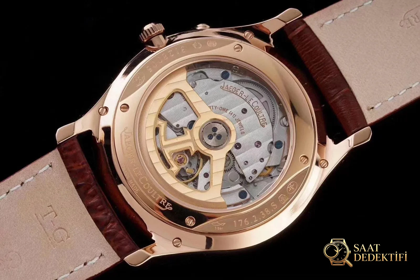 Gerçek-replika karşılaştırması: AZ Factory Joker — Jaeger-LeCoultre Master serisi 1378420 saat - Kurma Kolu Dişli Hissiyatı ve Kurulum