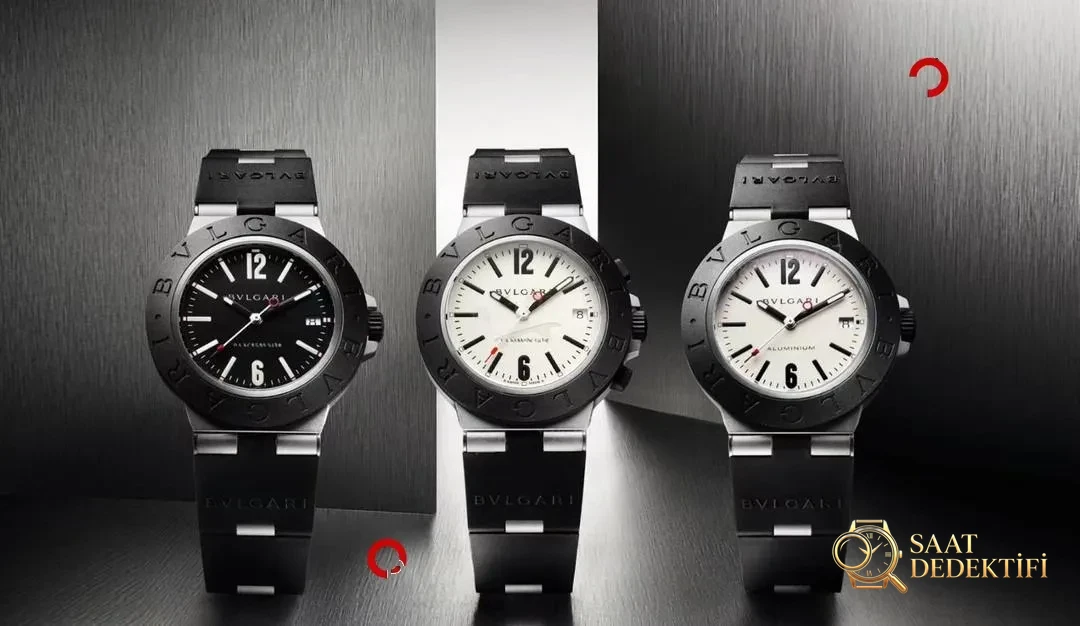 Gerçek-replika karşılaştırması: BVF Factory Bulgari 103539 STEVE AOKI iş birliği üç renk ok - Genel Açı ve Estetik Duruş