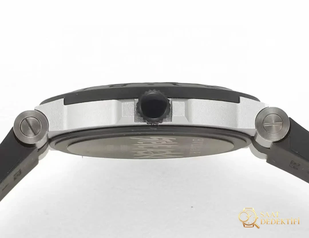 Gerçek-replika karşılaştırması: BVF Factory Bulgari 103539 STEVE AOKI iş birliği üç renk ok - Toka İçi Mikro Ayar Mekanizması