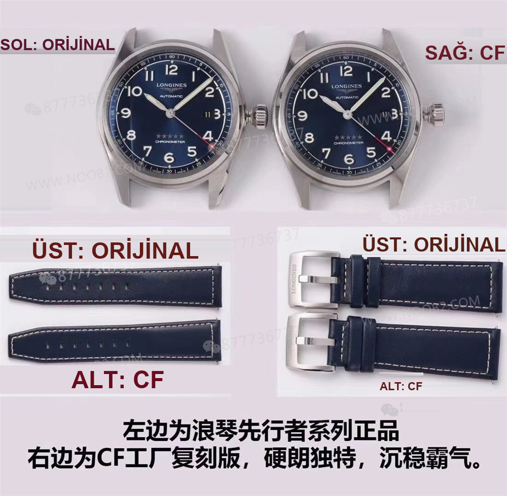 Gerçek-replika karşılaştırması: CF Factory Longines Conquest kalitesi nasıl? — 3. fotoğraf