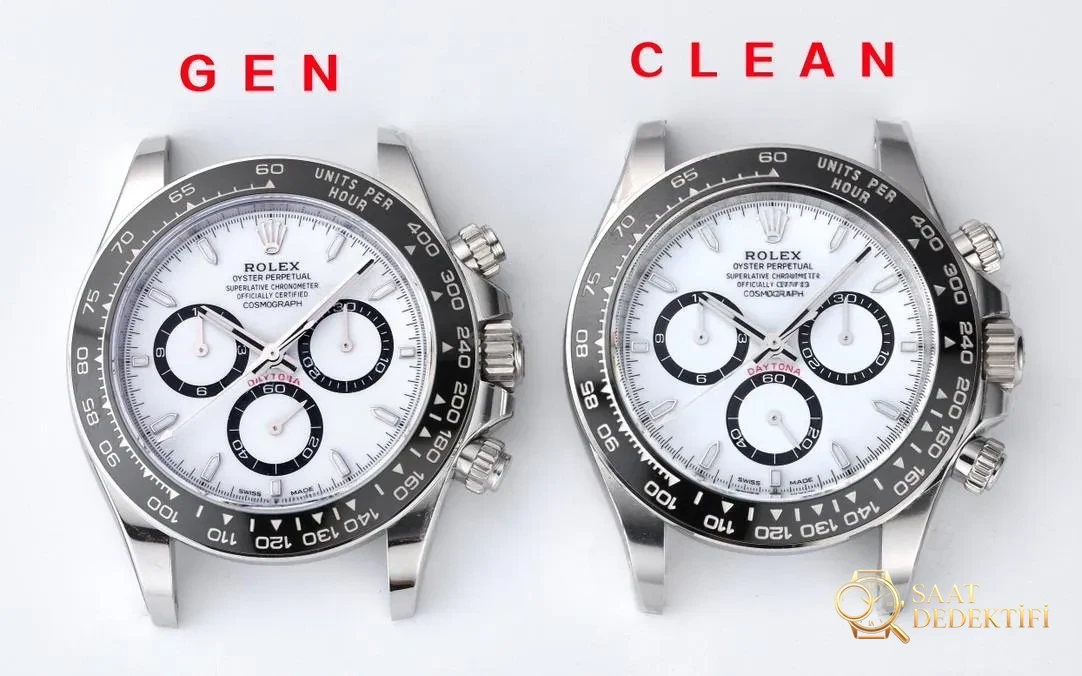 Rolex Daytona 126500 Clean Factory İncelemesi - Ön Görünüm ve Kasa Tasarımı