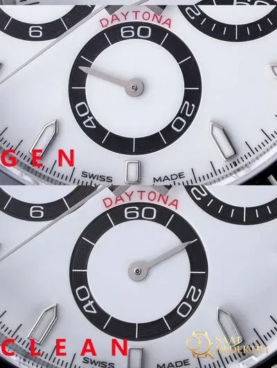 Gerçek-replika karşılaştırması: Clean Daytona 126500 Panda 4131 mekanizma orijinalle karşılaştırma - Bilekte Duruş ve Kasa Orantısı