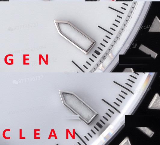 Gerçek-replika karşılaştırması: Clean Daytona 126500 Panda 4131 mekanizma orijinalle karşılaştırma — 11. fotoğraf