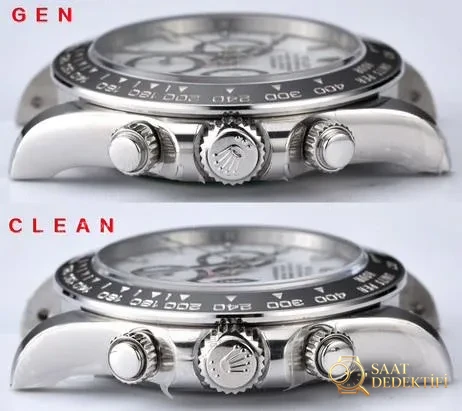 Gerçek-replika karşılaştırması: Clean Daytona 126500 Panda 4131 mekanizma orijinalle karşılaştırma - Toka İçi Mikro Ayar Mekanizması