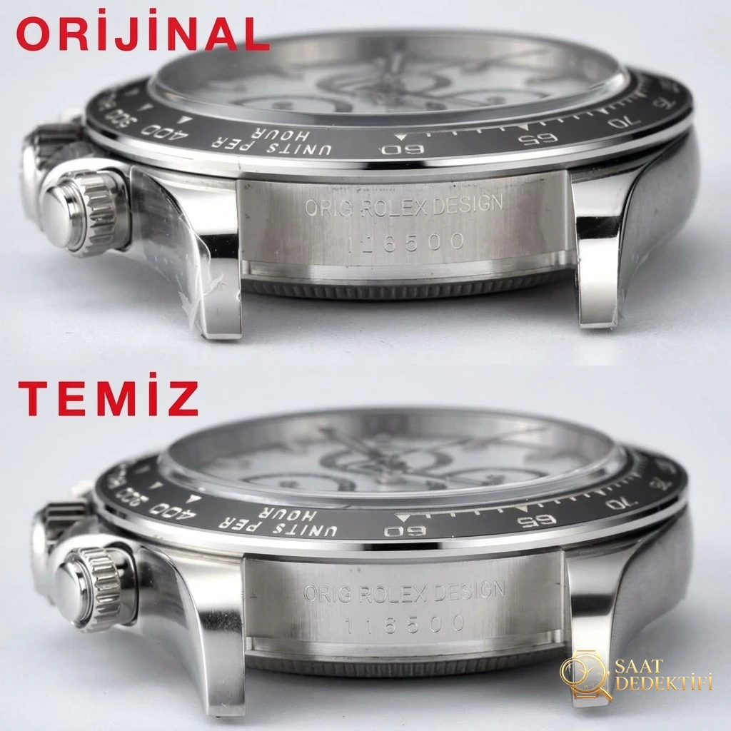Gerçek-replika karşılaştırması: Clean Daytona 126500 Panda 4131 mekanizma orijinalle karşılaştırma - Koleksiyon ve Vitrin Görünümü
