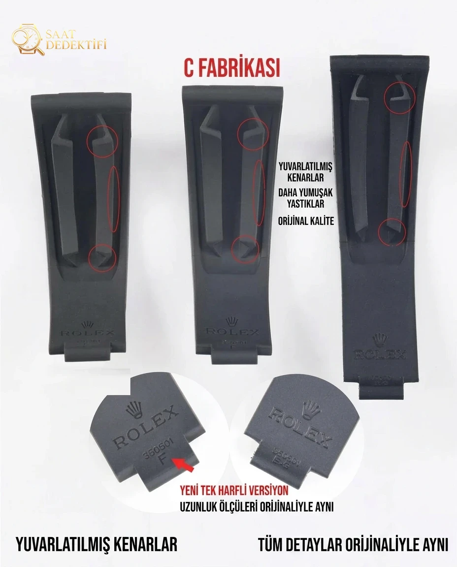 Gerçek-replika karşılaştırması: Clean Daytona kauçuk kayışının işçiliği orijinalle boy ölçüşebilir mi? - Bilekte Duruş ve Kasa Orantısı