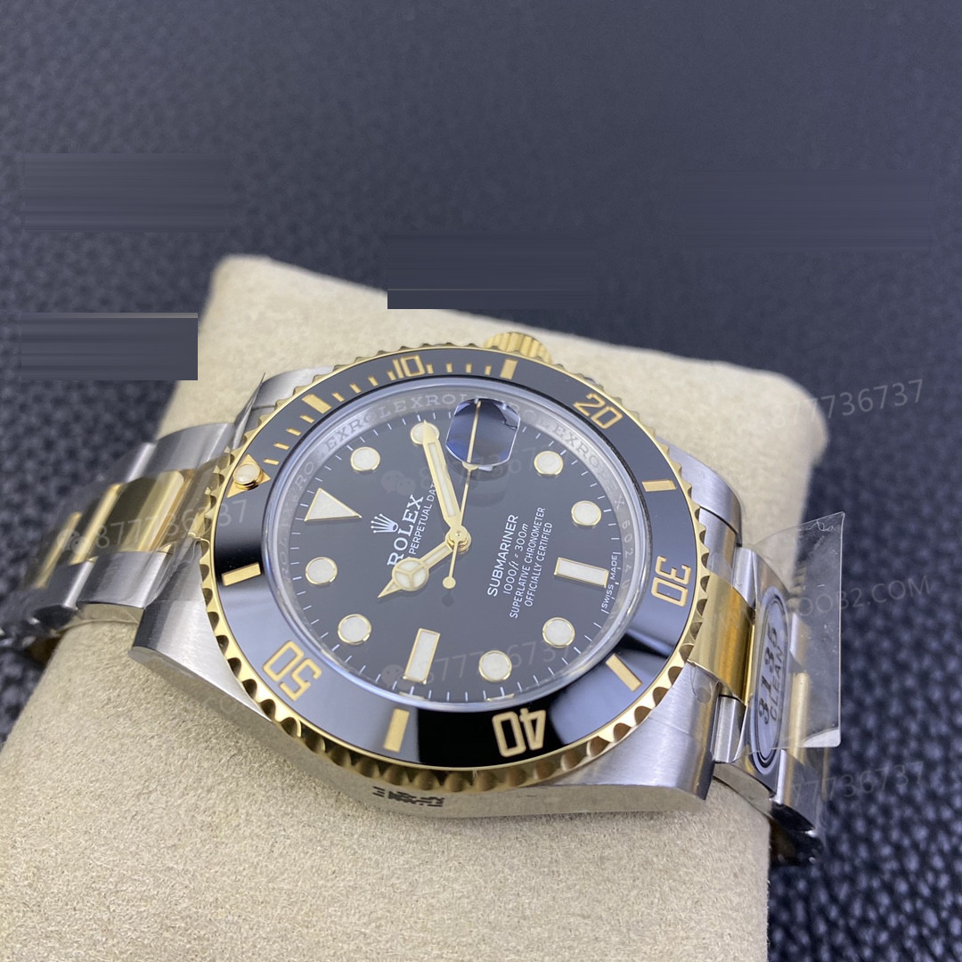 Gerçek-replika karşılaştırması: Clean iki renk siyah Submariner orijinaline rakip olabilir mi? — 6. fotoğraf