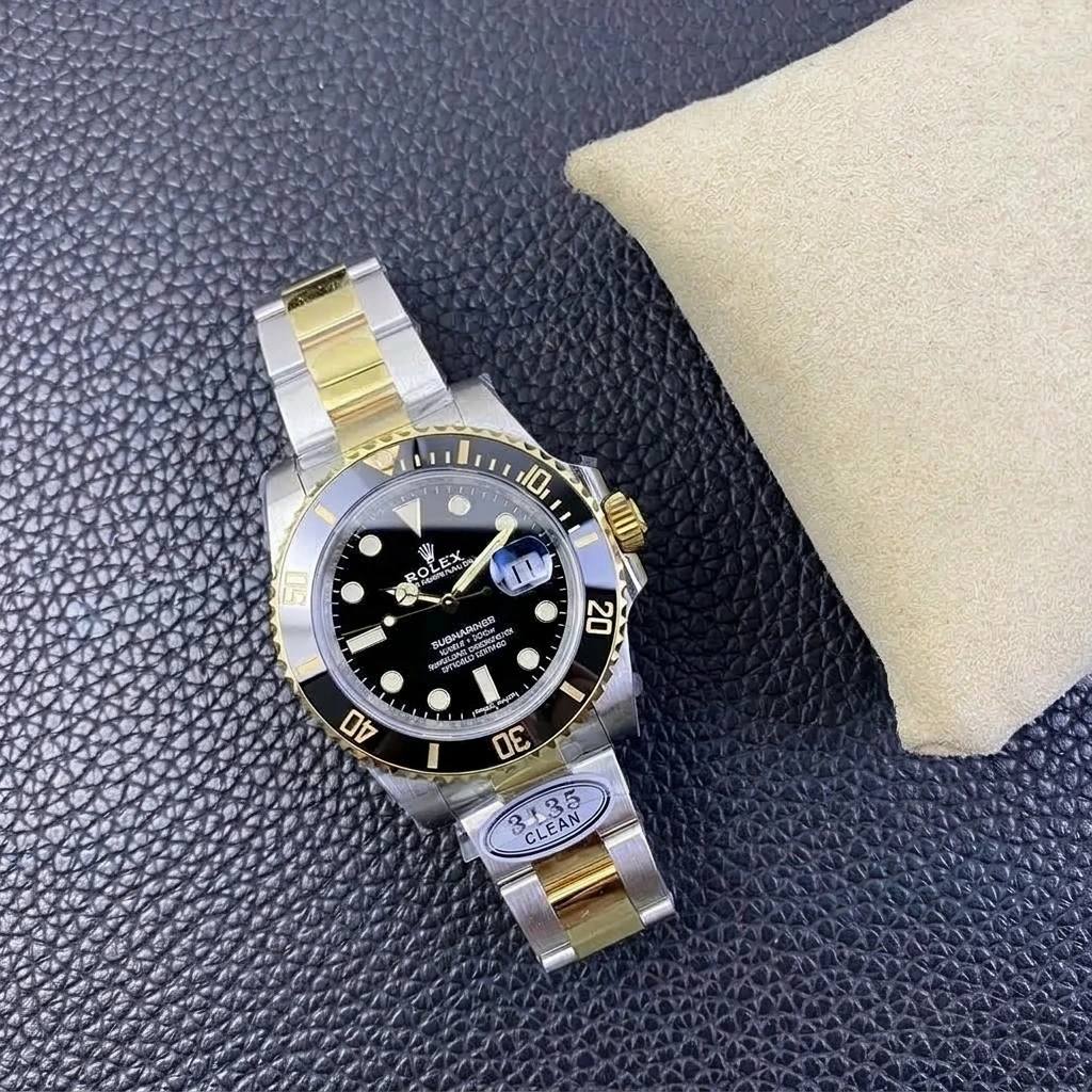 Gerçek-replika karşılaştırması: Clean iki renk siyah Submariner orijinaline rakip olabilir mi? - Klips Kilidi ve Lazer Damgalar