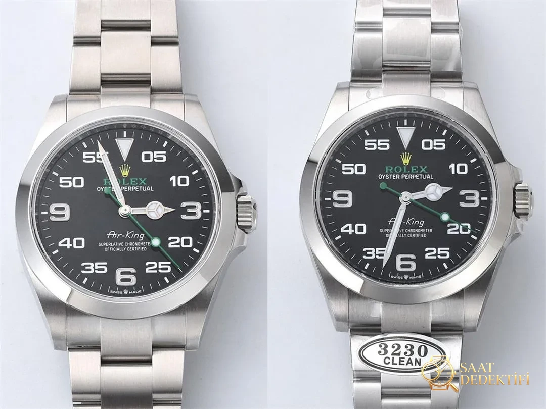 Rolex Air-King M126900 Clean Factory İncelemesi - Ön Görünüm ve Kasa Tasarımı
