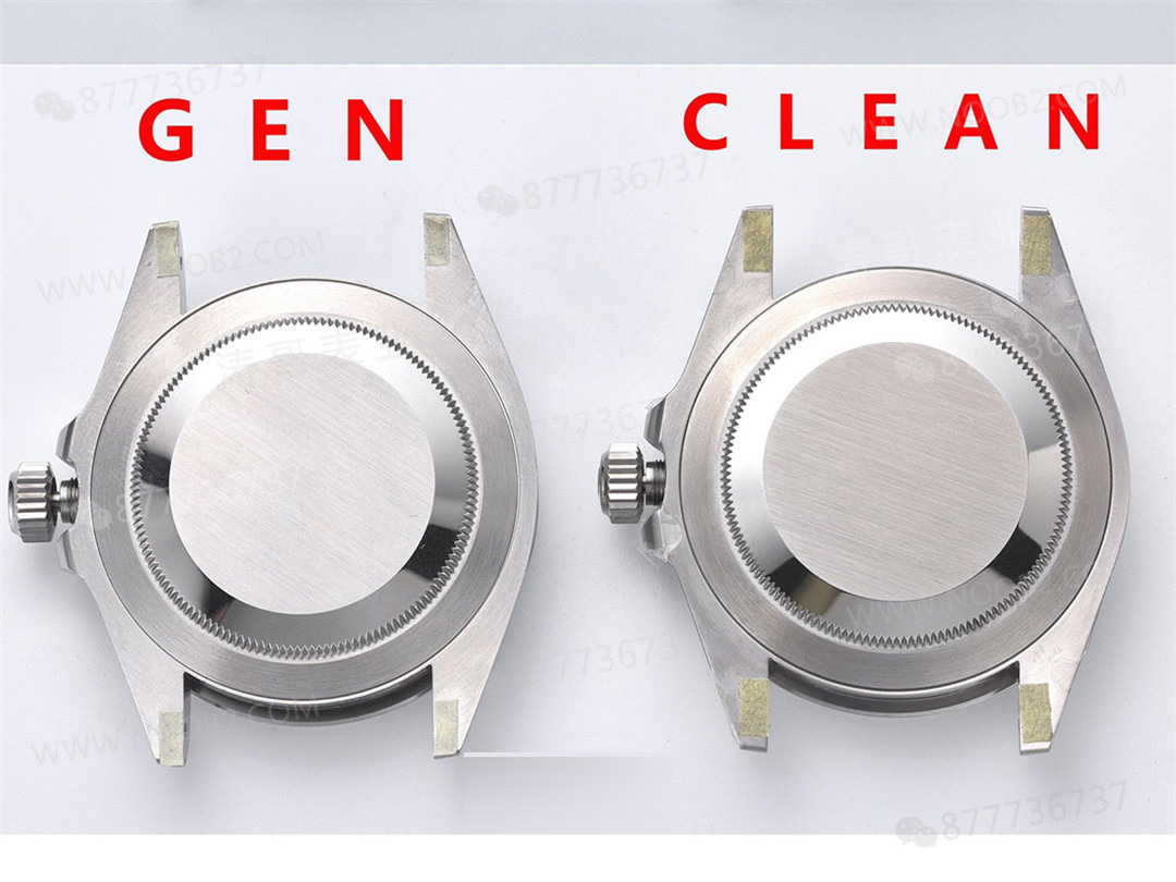 Gerçek-Replika Karşılaştırması: Clean Rolex Air-King m126900 Simetrik Saat İşaretleri — 3. fotoğraf