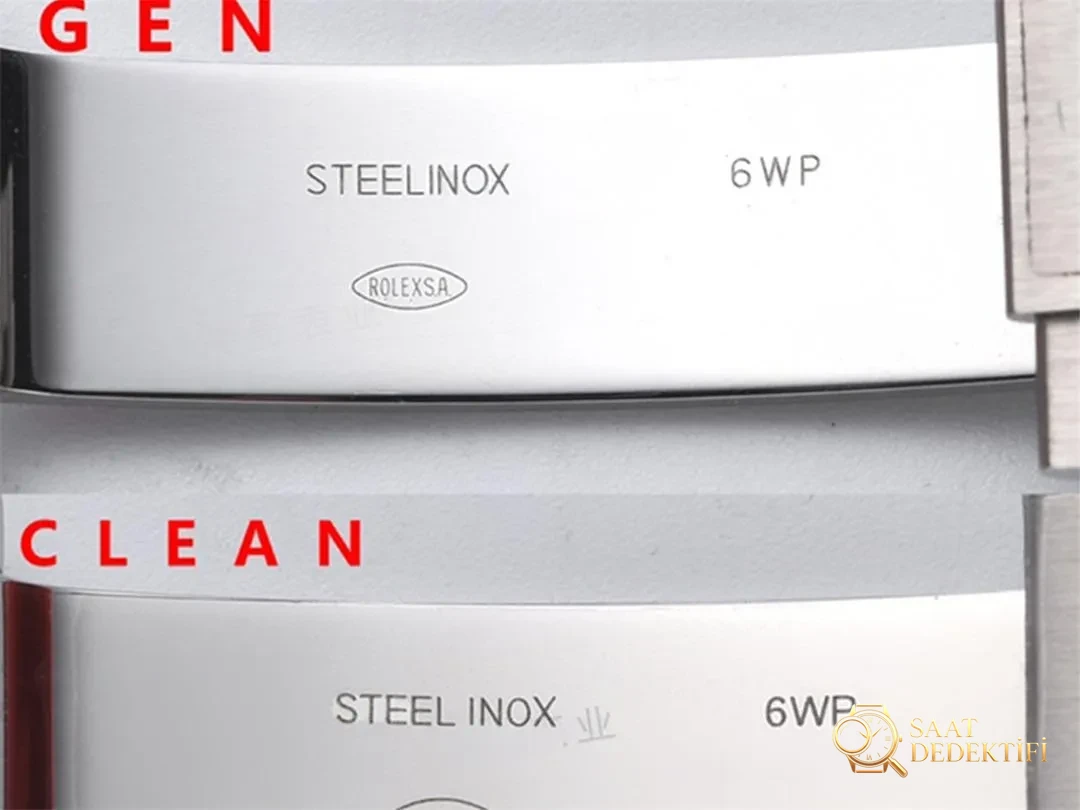 Gerçek-Replika Karşılaştırması: Clean Rolex Air-King m126900 Simetrik Saat İşaretleri - Toka İçi Mikro Ayar Mekanizması