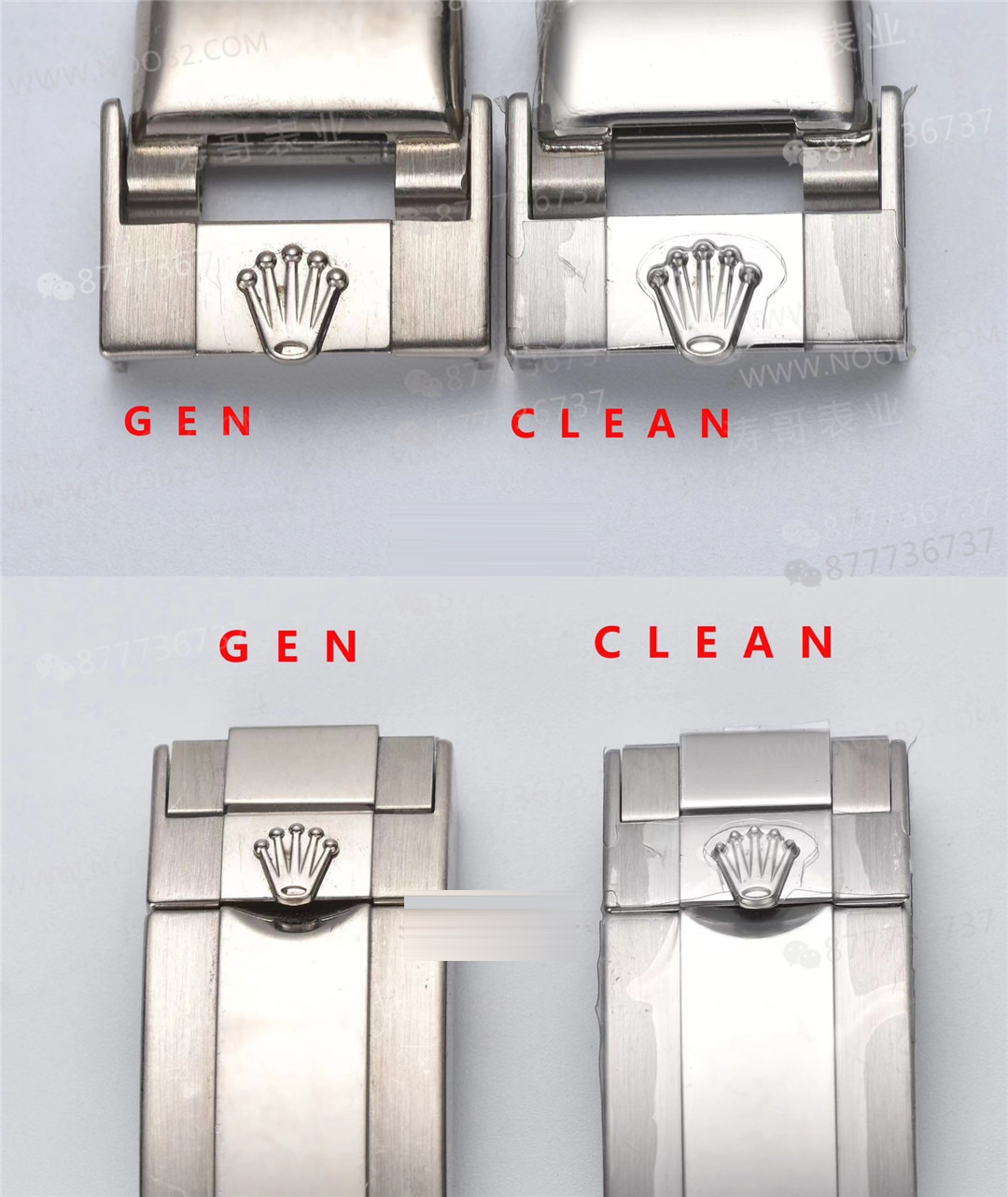 Gerçek-Replika Karşılaştırması: Clean Rolex Beyaz Altın Daytona Blue Cat m116509 Alınmaya Değer mi? — 6. fotoğraf