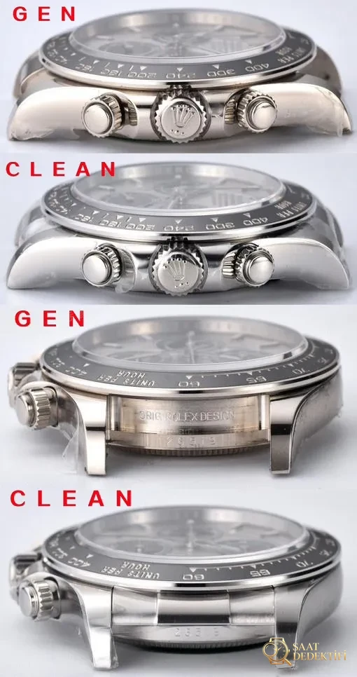 Gerçek-replika karşılaştırması: Clean Rolex çimento grisi Daytona 126519 alınmaya değer mi? - Bilezik, Toka ve Klips Mekanizması