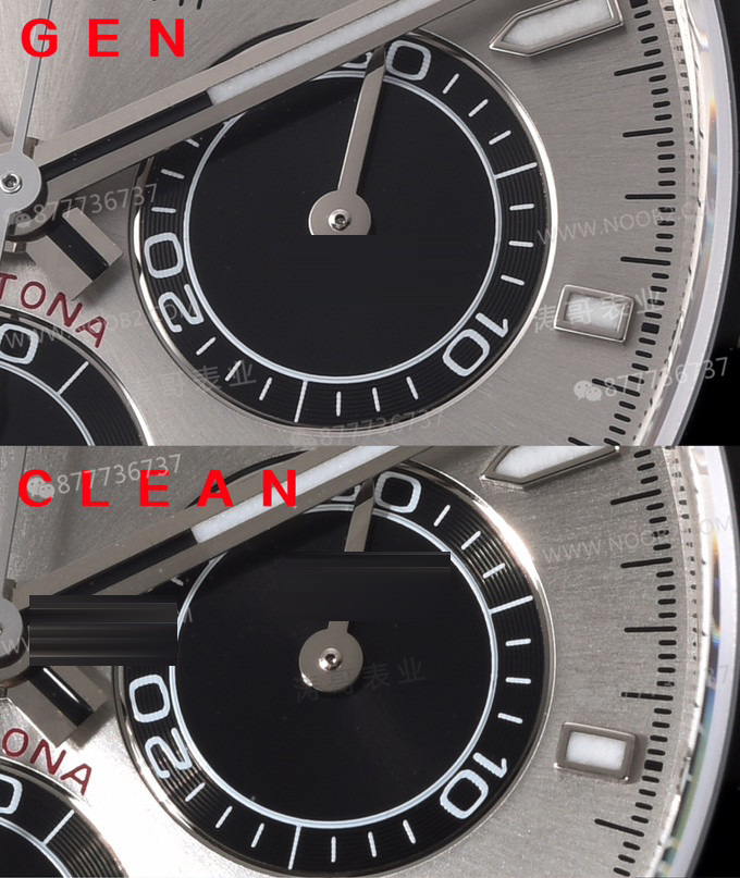 Gerçek-replika karşılaştırması: Clean Rolex çimento grisi Daytona 126519 alınmaya değer mi? — 11. fotoğraf