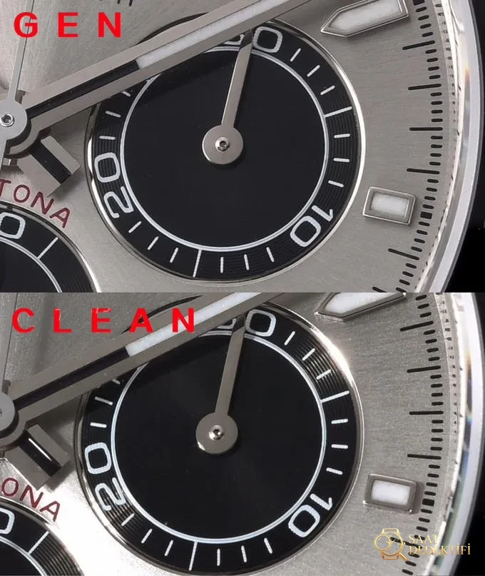 Gerçek-replika karşılaştırması: Clean Rolex çimento grisi Daytona 126519 alınmaya değer mi? - Yan Profil ve Kordon Bağlantısı