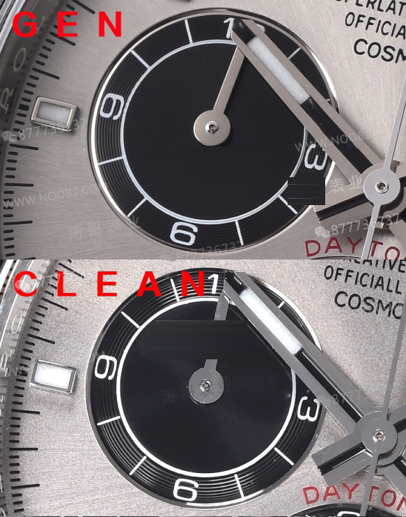 Gerçek-replika karşılaştırması: Clean Rolex çimento grisi Daytona 126519 alınmaya değer mi? — 12. fotoğraf