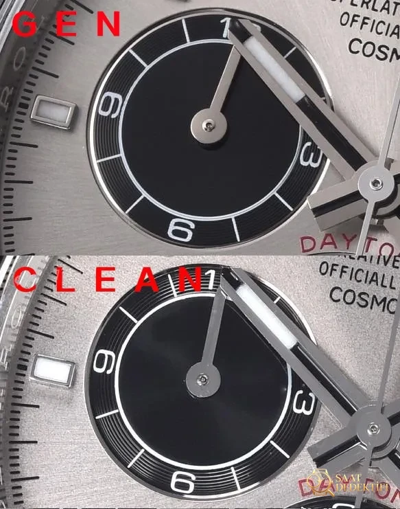 Gerçek-replika karşılaştırması: Clean Rolex çimento grisi Daytona 126519 alınmaya değer mi? - Genel Açı ve Estetik Duruş