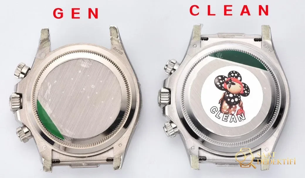 Gerçek-replika karşılaştırması: Clean Rolex çimento grisi Daytona 126519 alınmaya değer mi? - Kasa Çeliği ve Polisaj Kalitesi