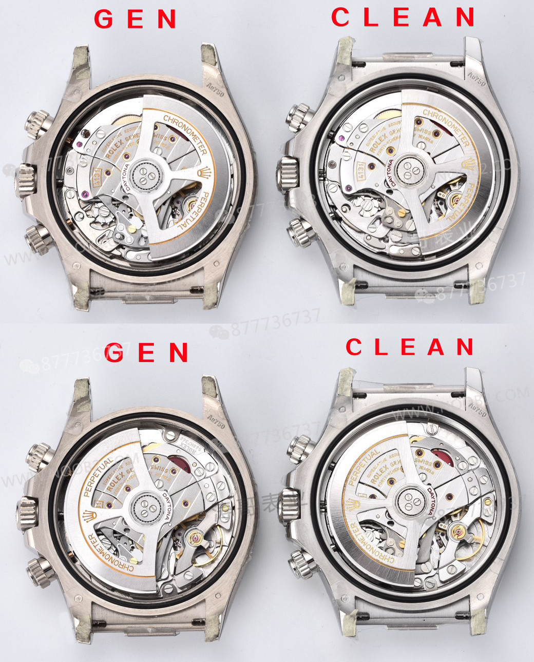 Gerçek-replika karşılaştırması: Clean Rolex çimento grisi Daytona 126519 alınmaya değer mi? — 14. fotoğraf