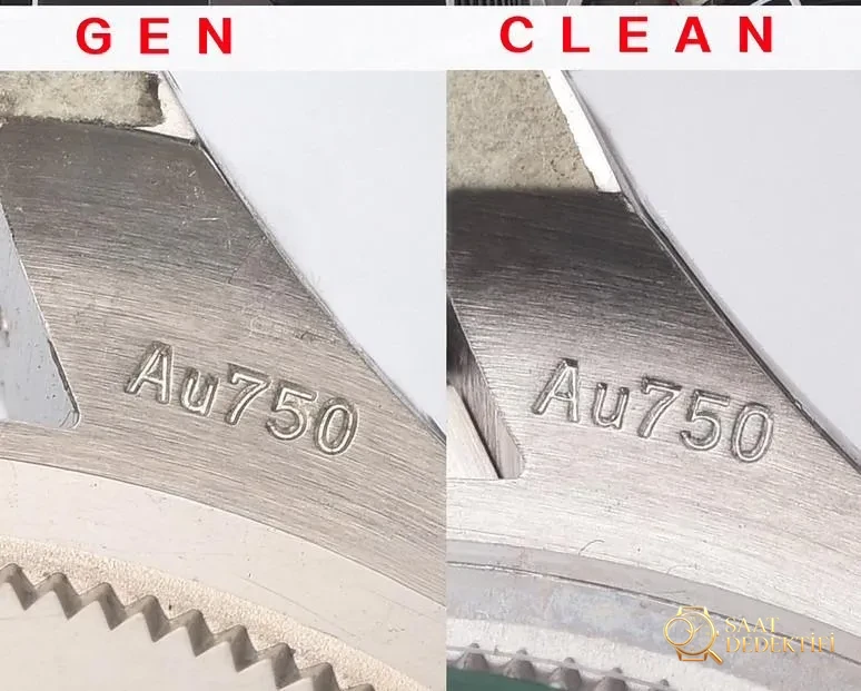 Gerçek-replika karşılaştırması: Clean Rolex çimento grisi Daytona 126519 alınmaya değer mi? - Bilezik Bakla Ayrımı ve Pim Yapısı