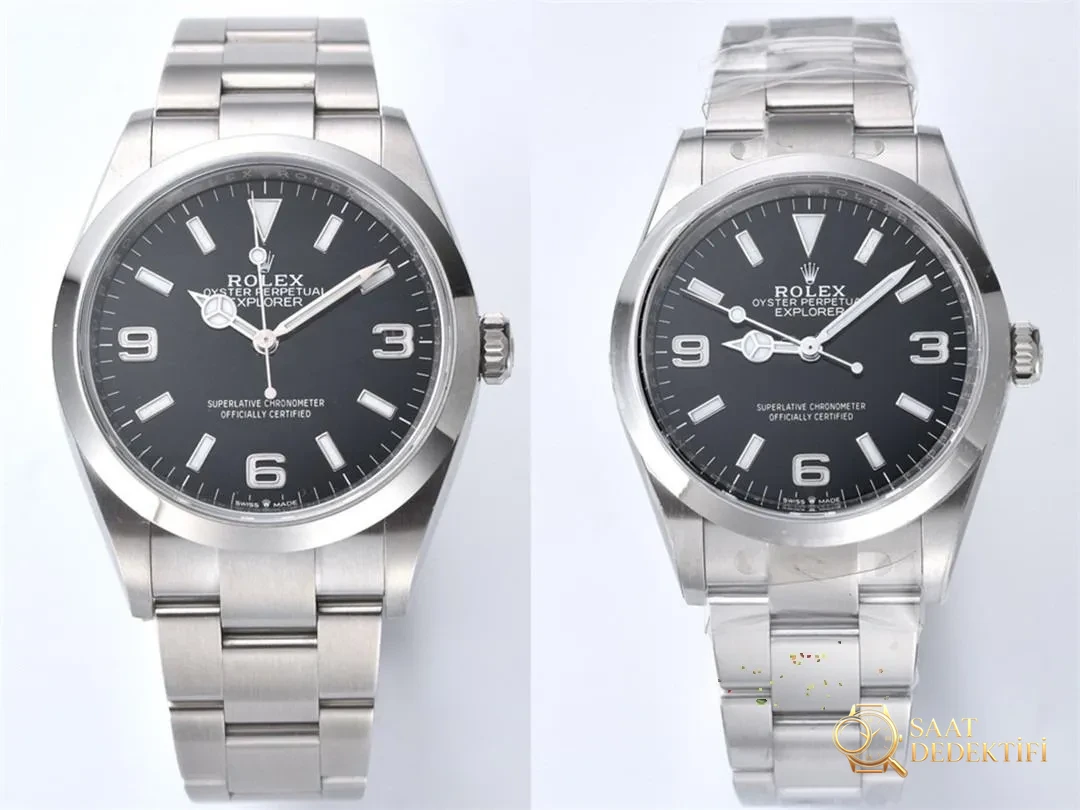 Rolex Explorer M124270 Clean Factory İncelemesi - Ön Görünüm ve Kasa Tasarımı
