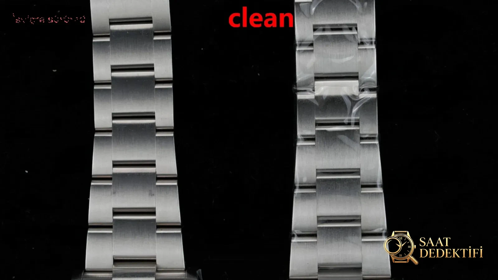 Gerçek-replika karşılaştırması: Clean Rolex Explorer II ile orijinalin karşılaştırması - Klips Kilidi ve Lazer Damgalar