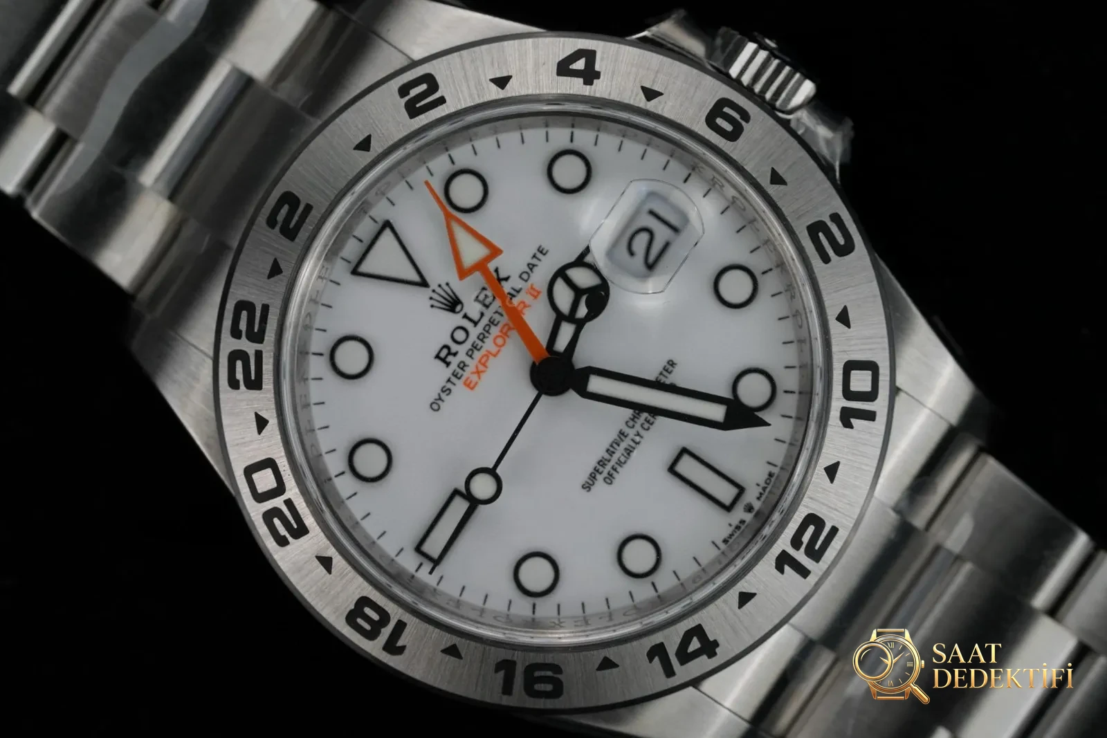 Gerçek-replika karşılaştırması: Clean Rolex Explorer II ile orijinalin karşılaştırması - Kadran İbreleri ve Saniye Akışı