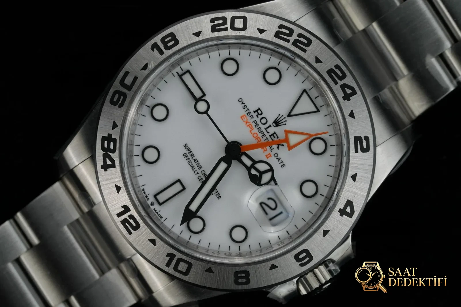 Gerçek-replika karşılaştırması: Clean Rolex Explorer II ile orijinalin karşılaştırması - Cam Yansıma Önleyici (AR) Kaplama
