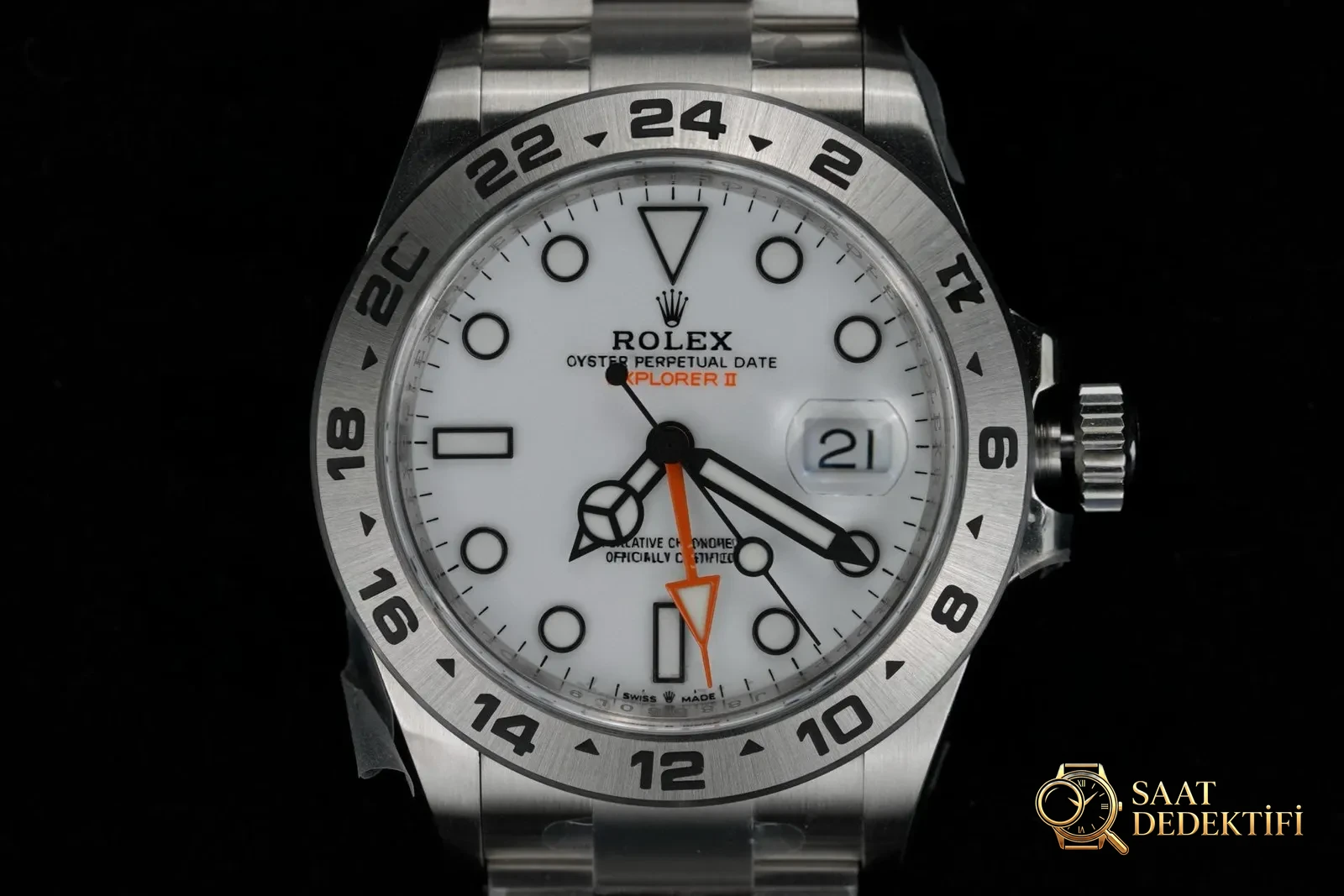 Gerçek-replika karşılaştırması: Clean Rolex Explorer II ile orijinalin karşılaştırması - Mekanizma Çark Dizilimi ve Taş Yatakları