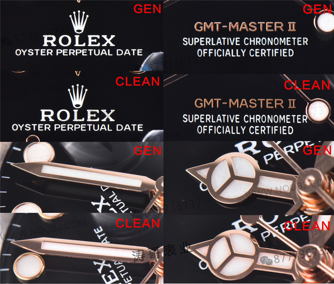 Gerçek-replika karşılaştırması: Clean Rolex GMT 126711 Root Beer bezelinin kalitesi iyi mi? — 6. fotoğraf