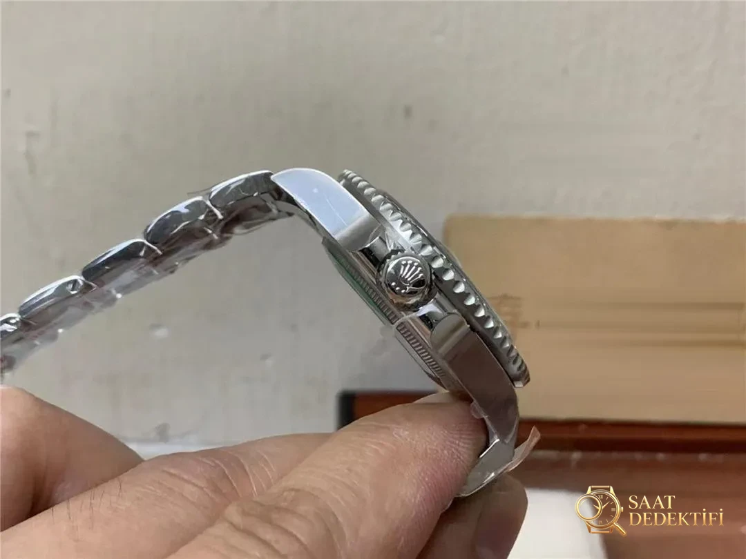 Gerçek-Replika Karşılaştırması: Clean Rolex GMT Inter Milan Bezel (Mavi-Siyah Bezel) - Bilezik Bakla Ayrımı ve Pim Yapısı