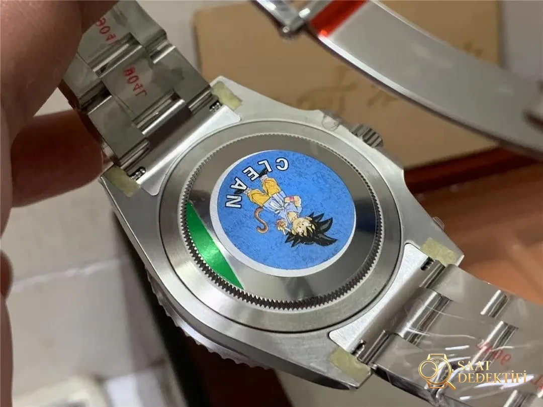Gerçek-Replika Karşılaştırması: Clean Rolex GMT Inter Milan Bezel (Mavi-Siyah Bezel) - Cam Yansıma Önleyici (AR) Kaplama