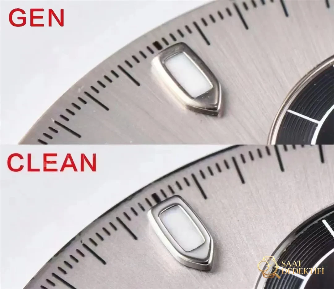 Gerçek-Replika Karşılaştırması: Clean Rolex Gri Kauçuk Daytona 4130 Mekanizması BT Factory'i Alt Edebilir mi? - görsel 5