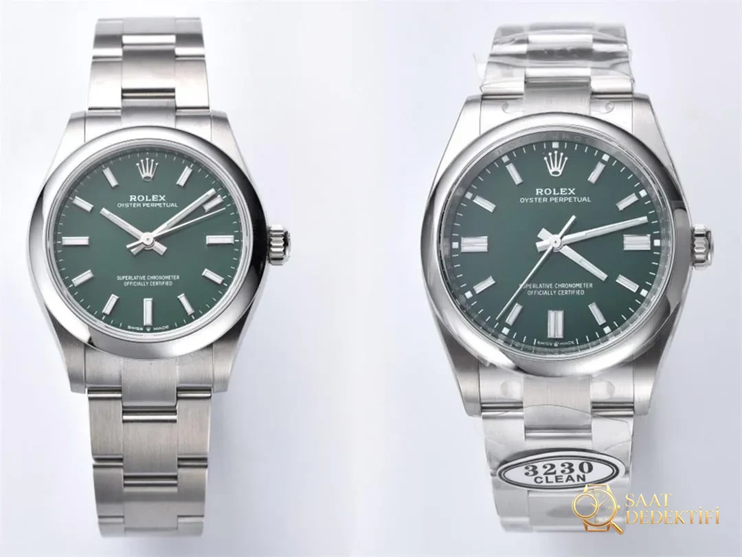 Rolex Oyster Perpetual Clean Factory İncelemesi - Ön Görünüm ve Kasa Tasarımı