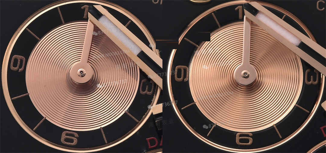 Gerçek-replika karşılaştırması: Clean Rolex rose gold kauçuk kayışlı Daytona m116515ln almaya değer mi? — 4. fotoğraf