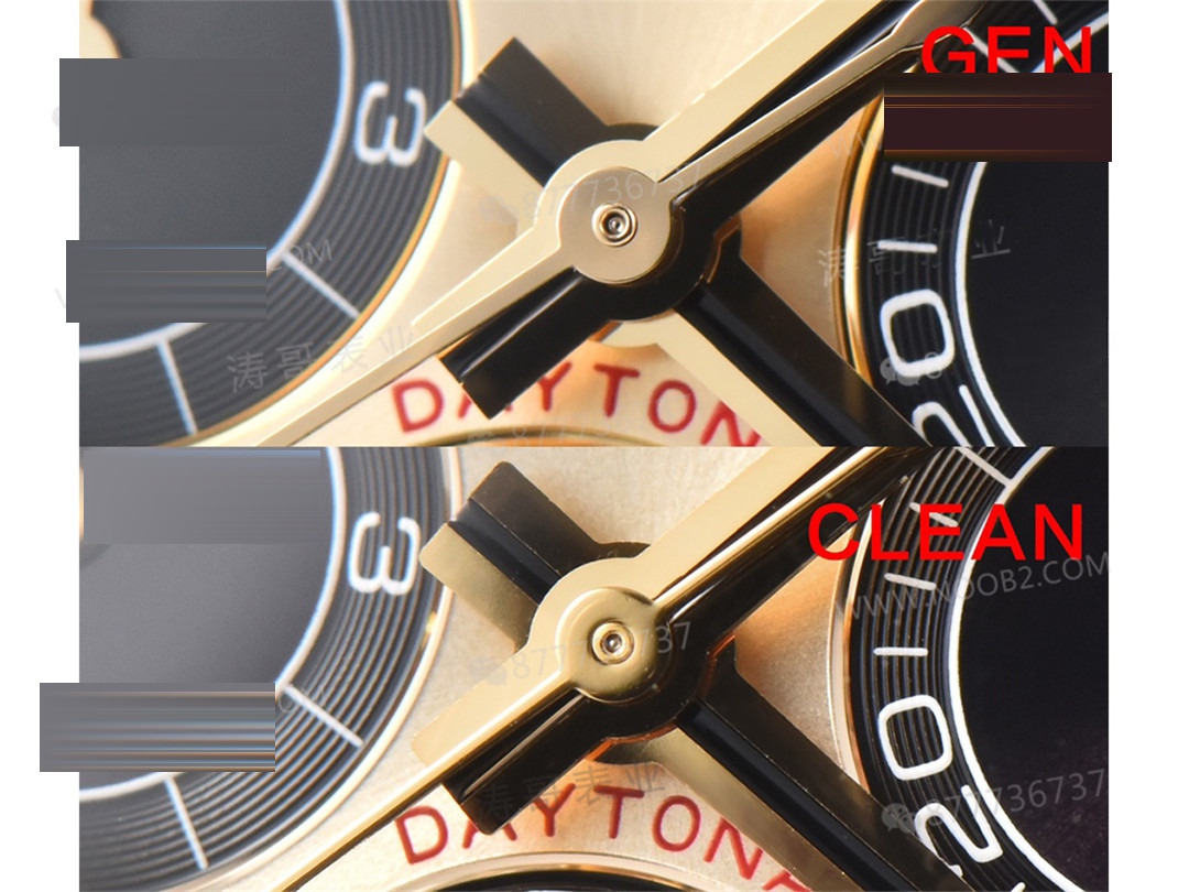 Gerçek-Replika Karşılaştırması: Clean Rolex Shawn Yue Daytona Detay İşçiliği Nasıl? — 6. fotoğraf