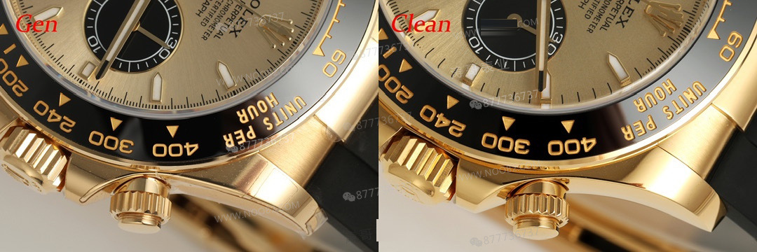 Gerçek-replika karşılaştırması: Clean Rolex Yu Wenle 126518 yeni 4131 mekanizma — 6. fotoğraf
