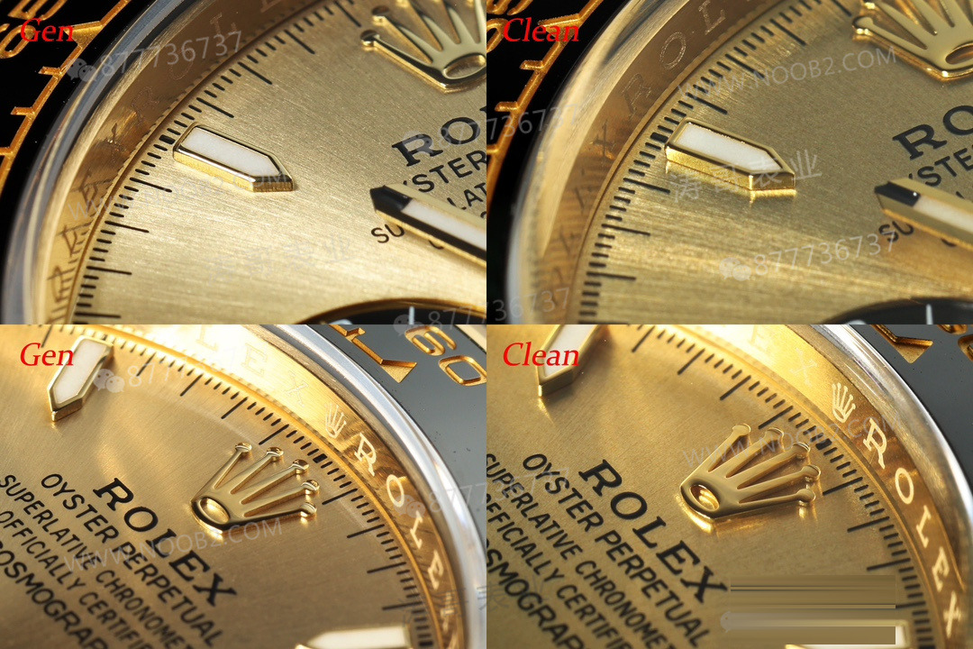 Gerçek-replika karşılaştırması: Clean Rolex Yu Wenle 126518 yeni 4131 mekanizma — 8. fotoğraf