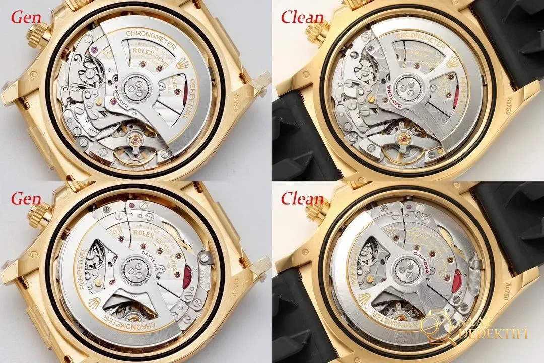 Echt vs. Replik: Saubere Rolex Yu Wenle 126518, neues Uhrwerk 4131 – Phosphor und Super-LumiNova Night View