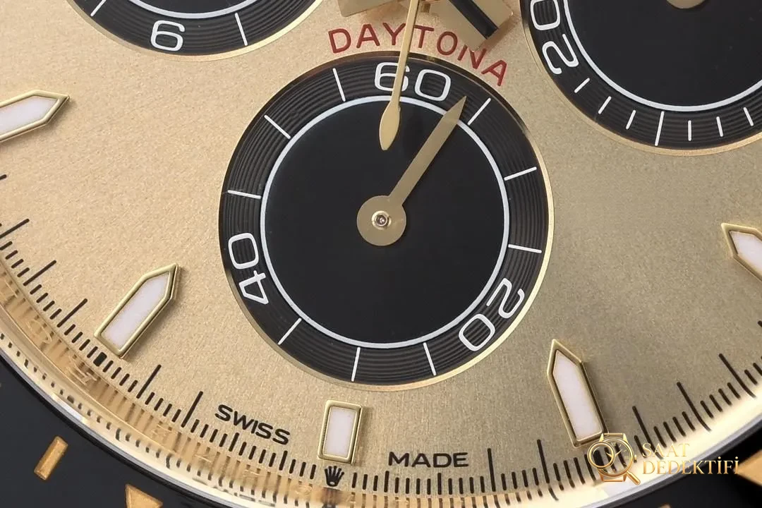 Echter Replikat-Vergleich: Sauberes Rolex Yu Wenle 126518, neues Uhrwerk 4131 – Innenschnallen-Mikroverstellmechanismus