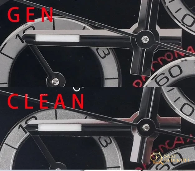 Gerçek-replika karşılaştırması: Clean yeni siyah seramik Daytona, Shanghai 4131 mekanizmasıyla orijinaline yaklaşabiliyor mu? - Fosfor ve Super-LumiNova Gece Görünümü